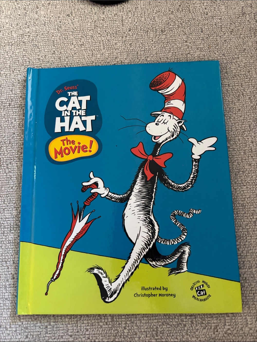 Dr. Seuss Cat in the Hat Hardcover - Blue, Red, Yellow
